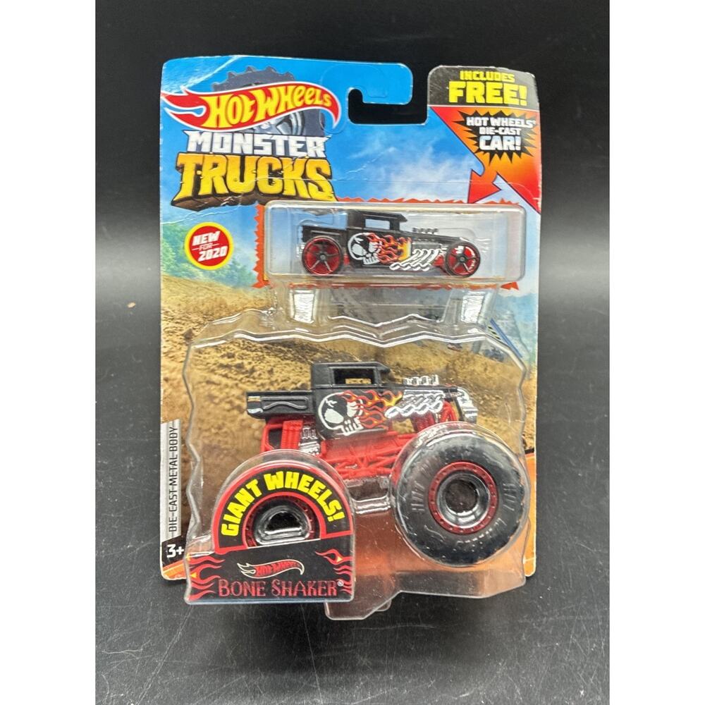 Mattel Hot Wheels Bone Shaker Die-Cast Vehicle Set GRH82-910 2019 New-In-Box